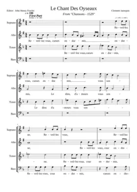 Le Chant des Oiseaux