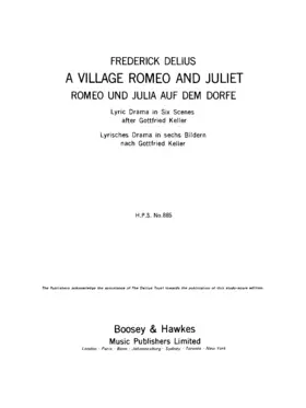 A Village Romeo and Juliet