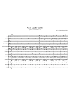 pokemon red blue yellow - gym leader battle