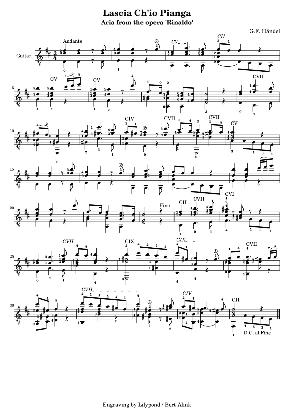 Rinaldo - Page 1
