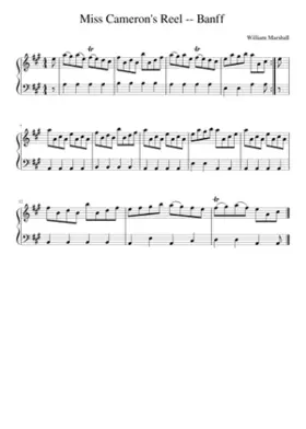 Miss Cameron's Reel -- Banff