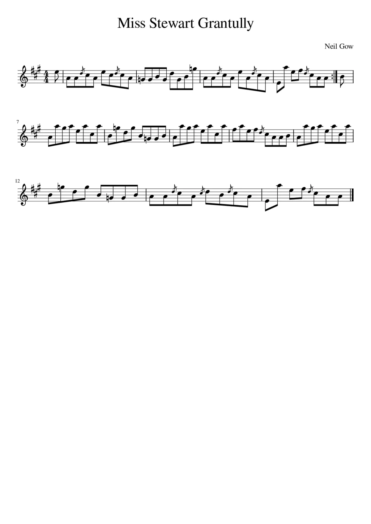 Miss Stewart Grantully - Page 1
