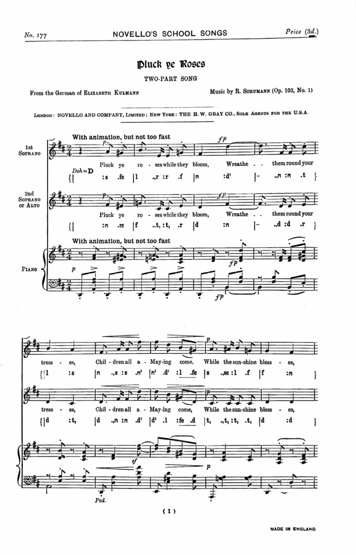 Mädchenlieder - Page 1