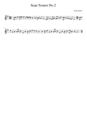 Scan Testers No 2