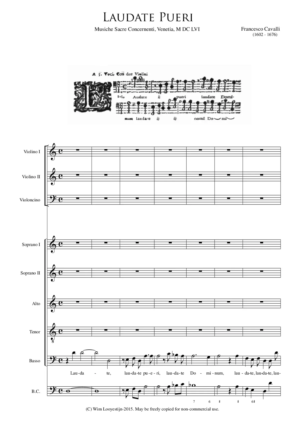 Laudate Pueri - Page 1