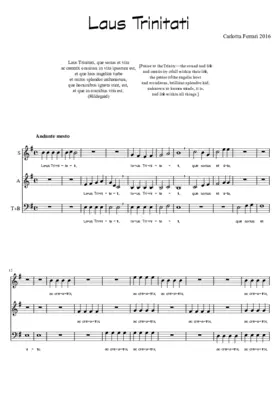 Laus Trinitati