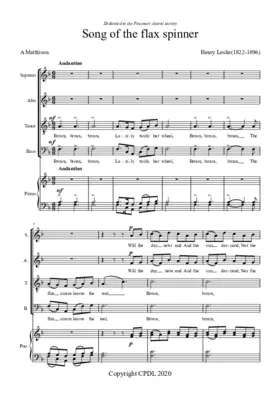 Song of the flax spinner