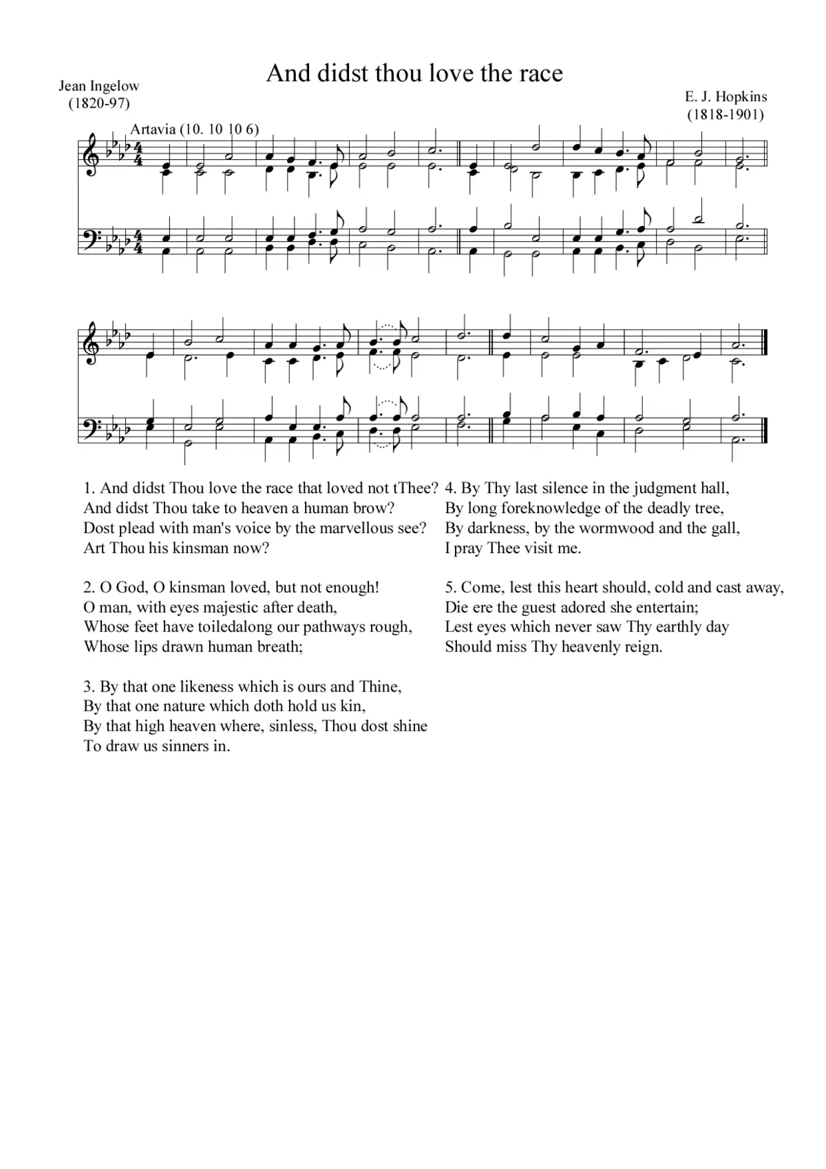 And didst thou love the race that loved not thee? - Page 1