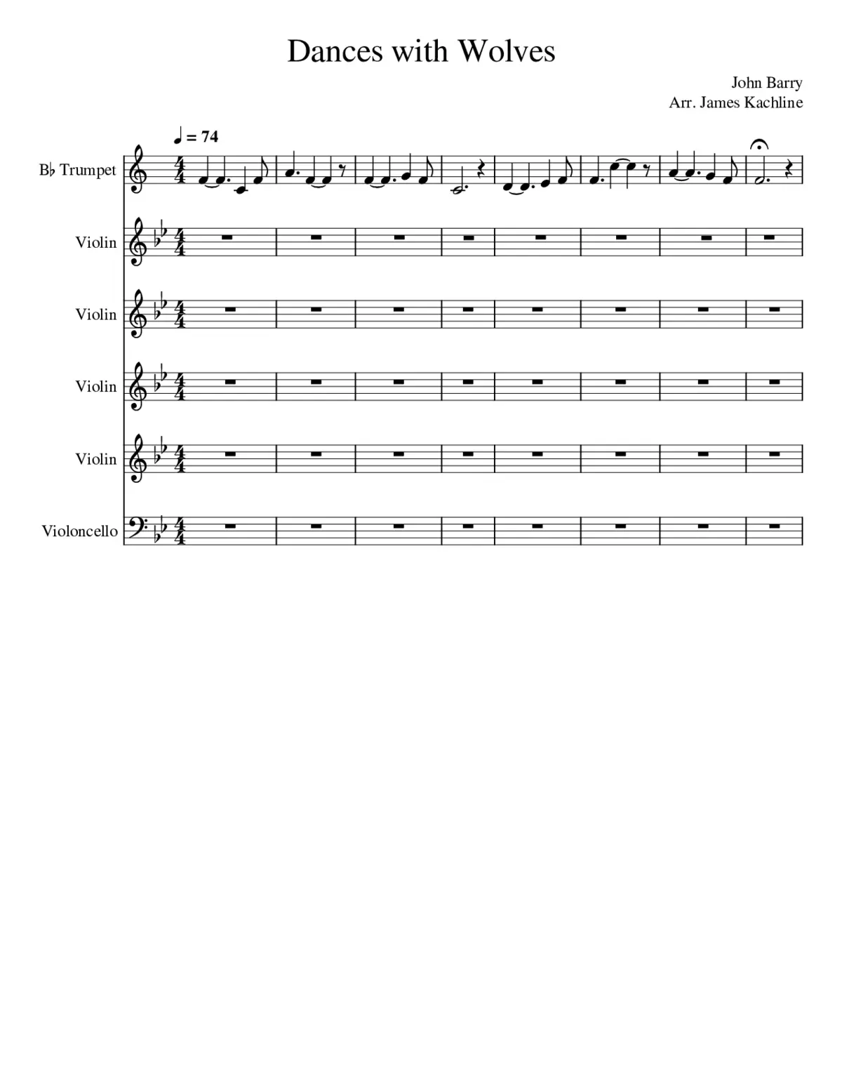John Dunbar Theme - Page 1