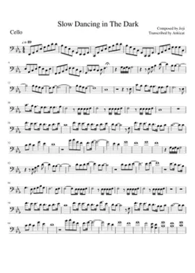 slow dancing in the dark