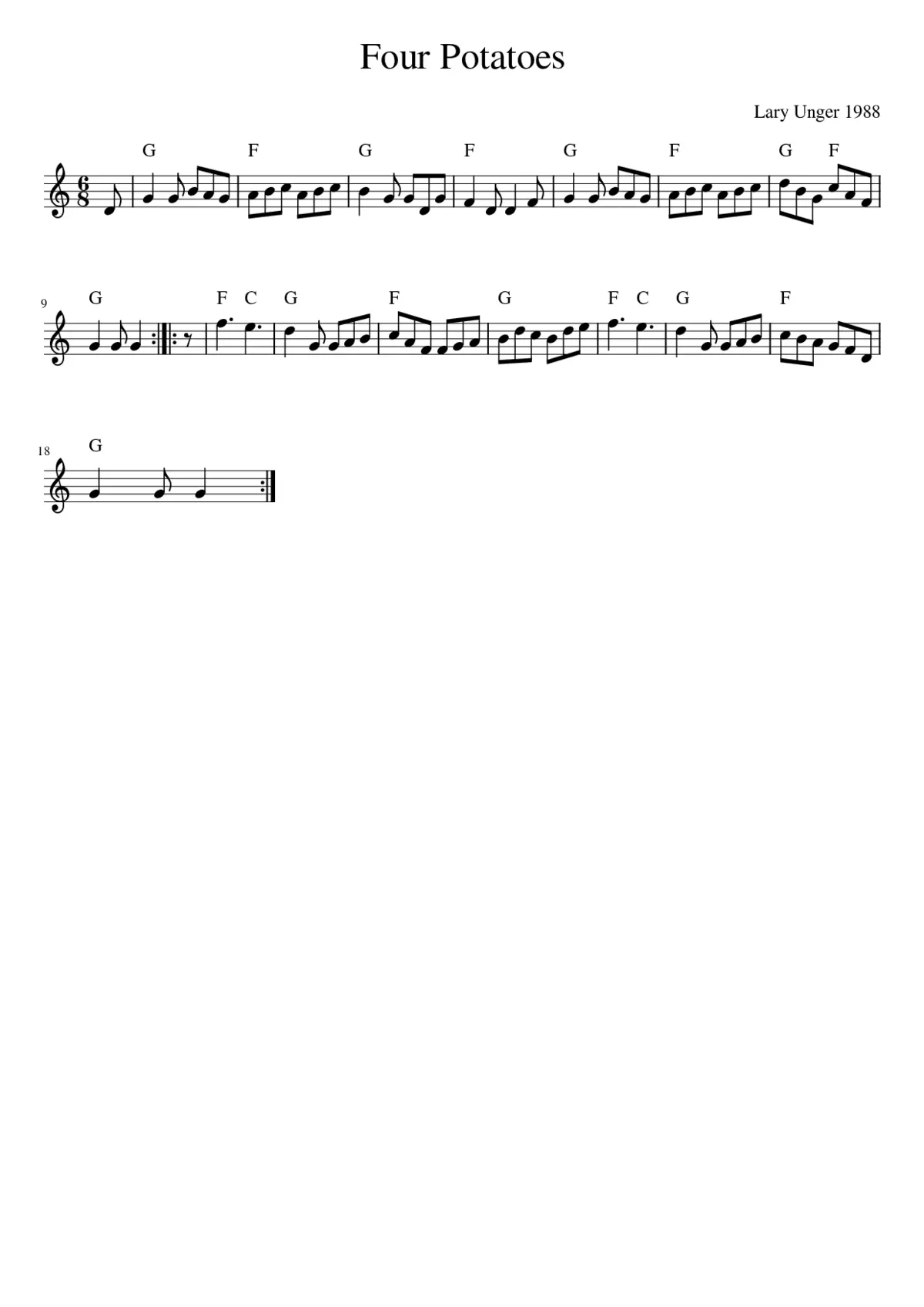 Four Potatoes - Page 1