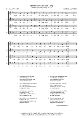 Dybt hælder Aaret i sin Gang