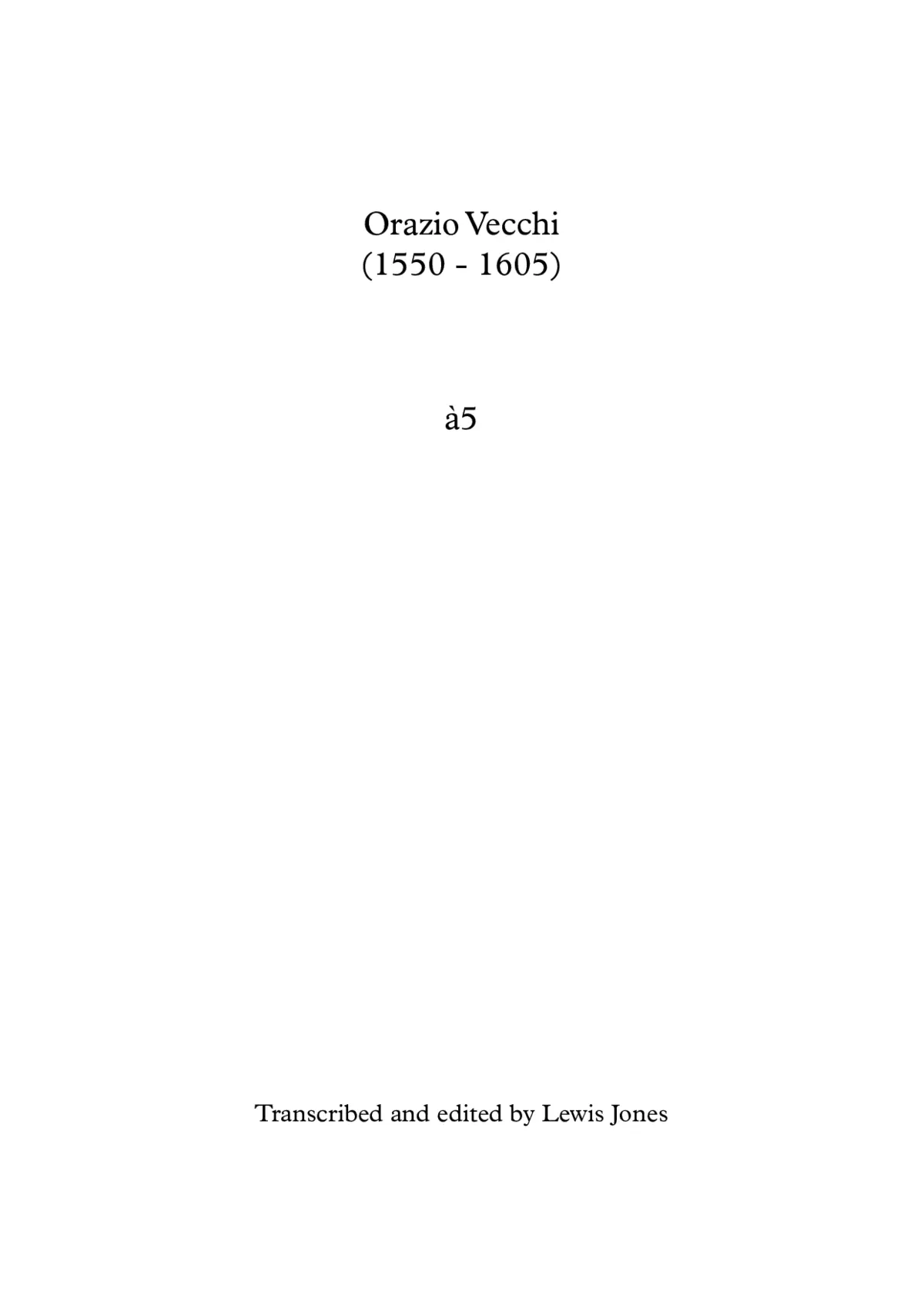 Domine exaudi orationem meam a 8 - Page 1