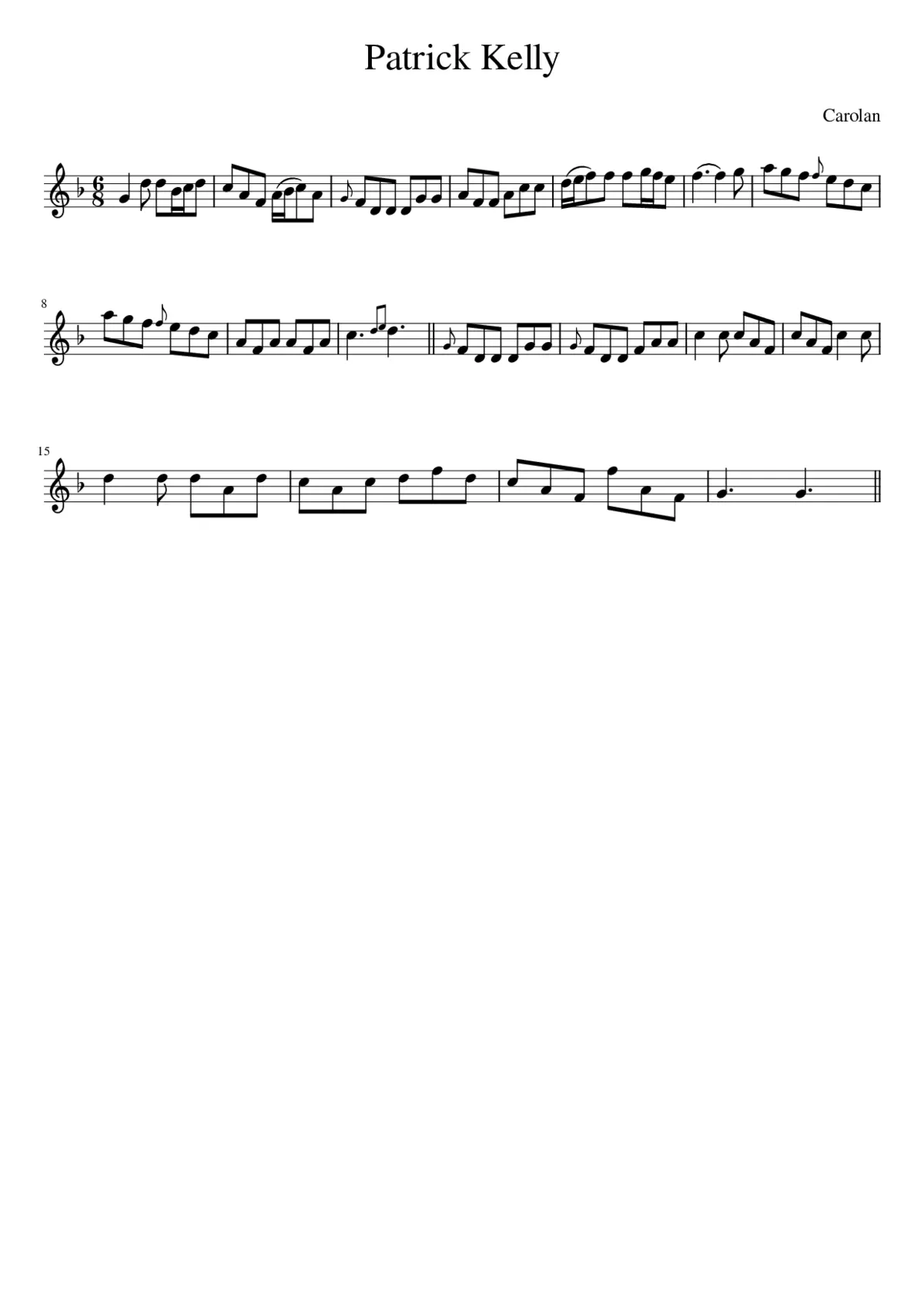 Patrick Kelly - Page 1