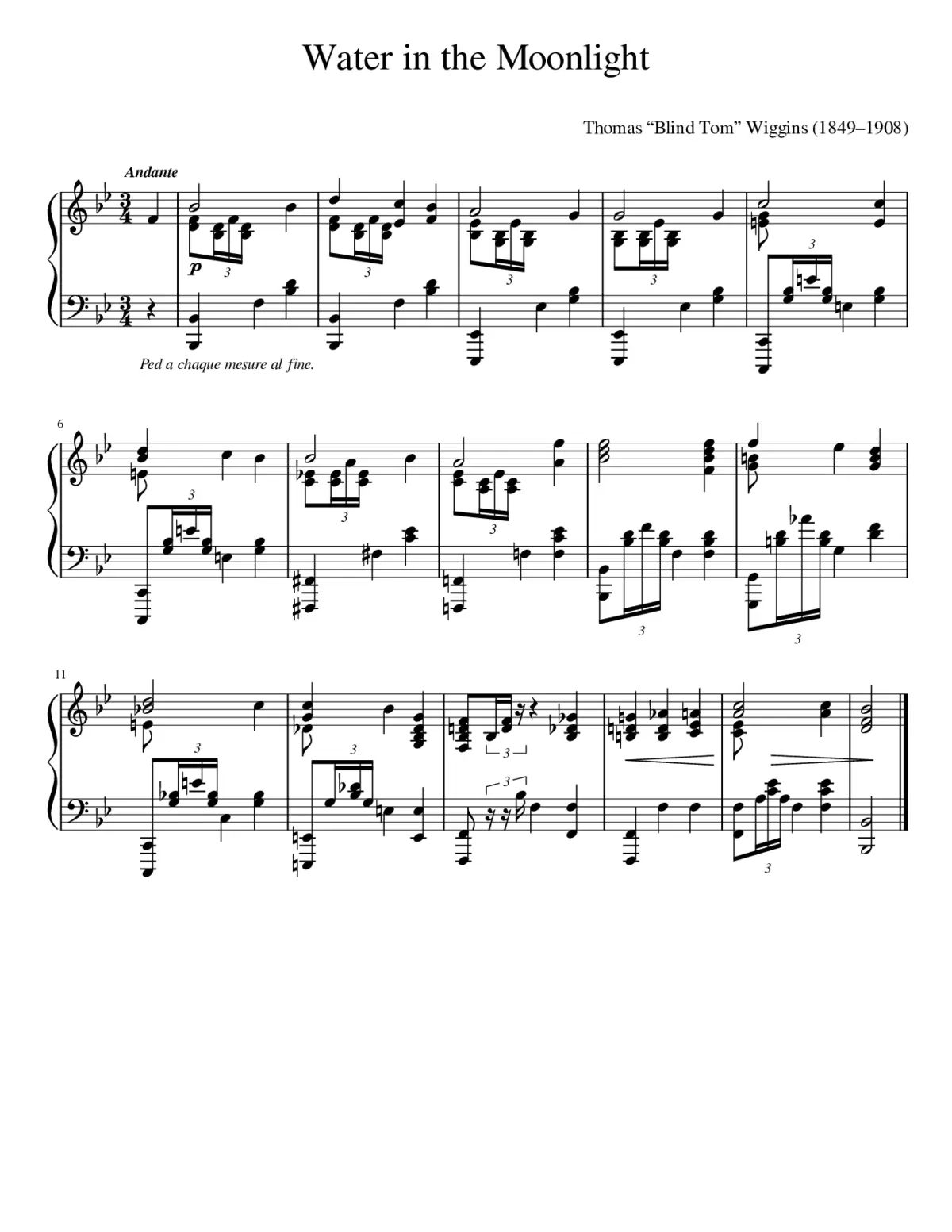 Water in the Moonlight - Page 1