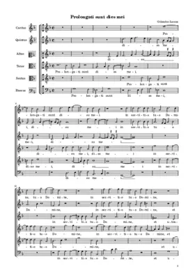 Prolongati sunt dies mei