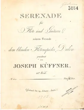 Serenade für Flöte und Guitarre