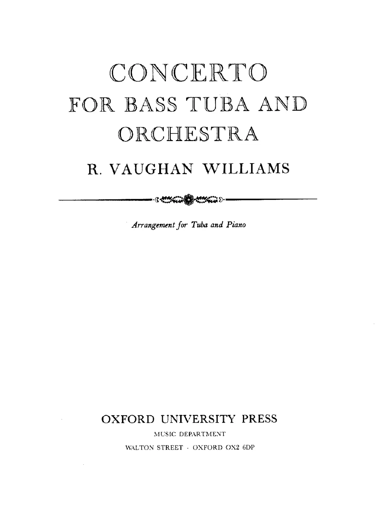Tuba Concerto - Page 1