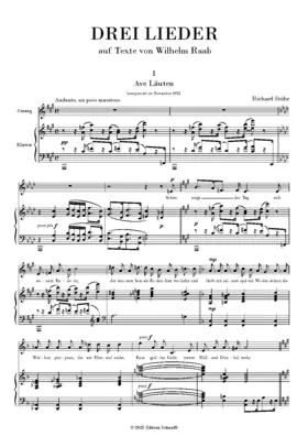 3 Lieder