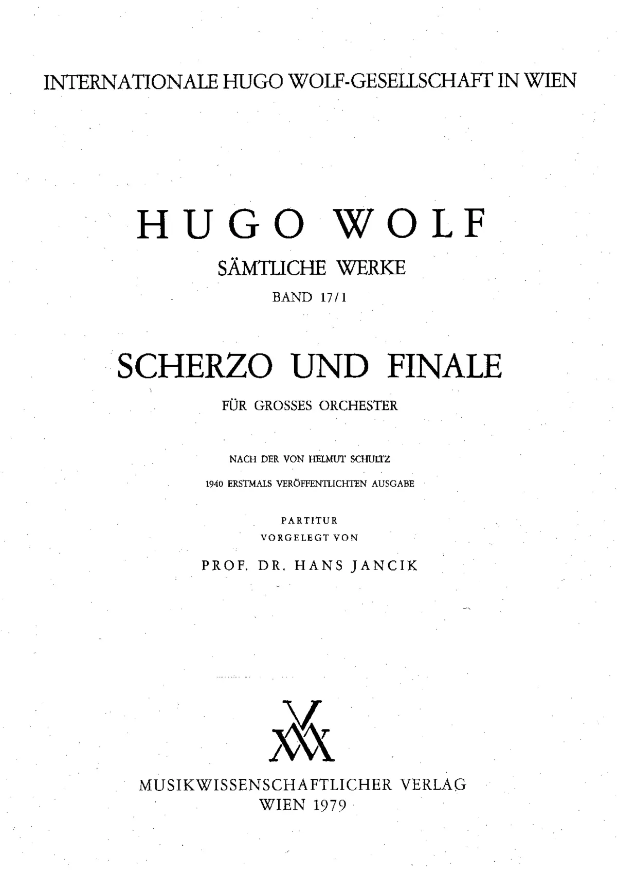 Scherzo and Finale - Page 1
