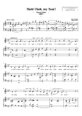 Hark! hark my soul