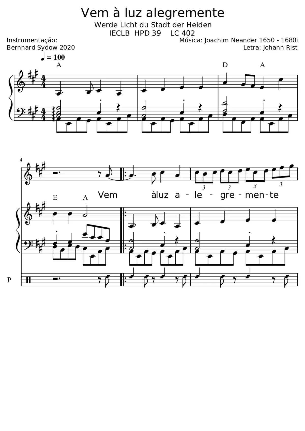 Werde Licht du Stadt der Heiden - Page 1