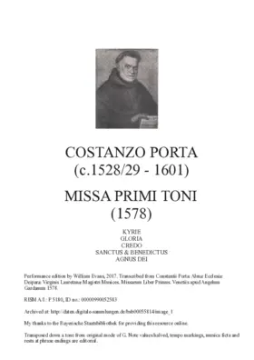 Missa Primi Toni