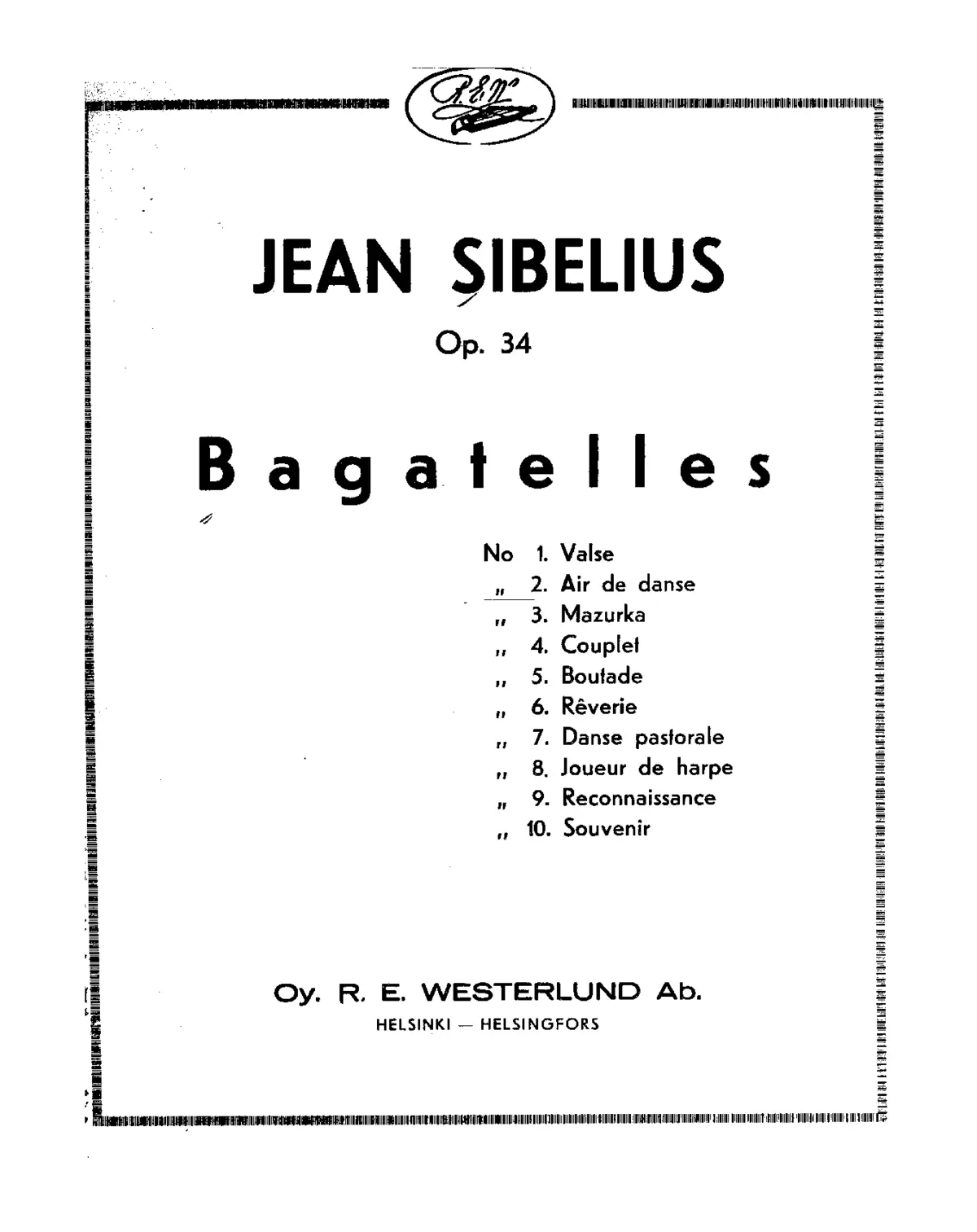 10 Bagatelles - Page 1