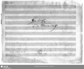 3 Allemandes and 3 Anglaises