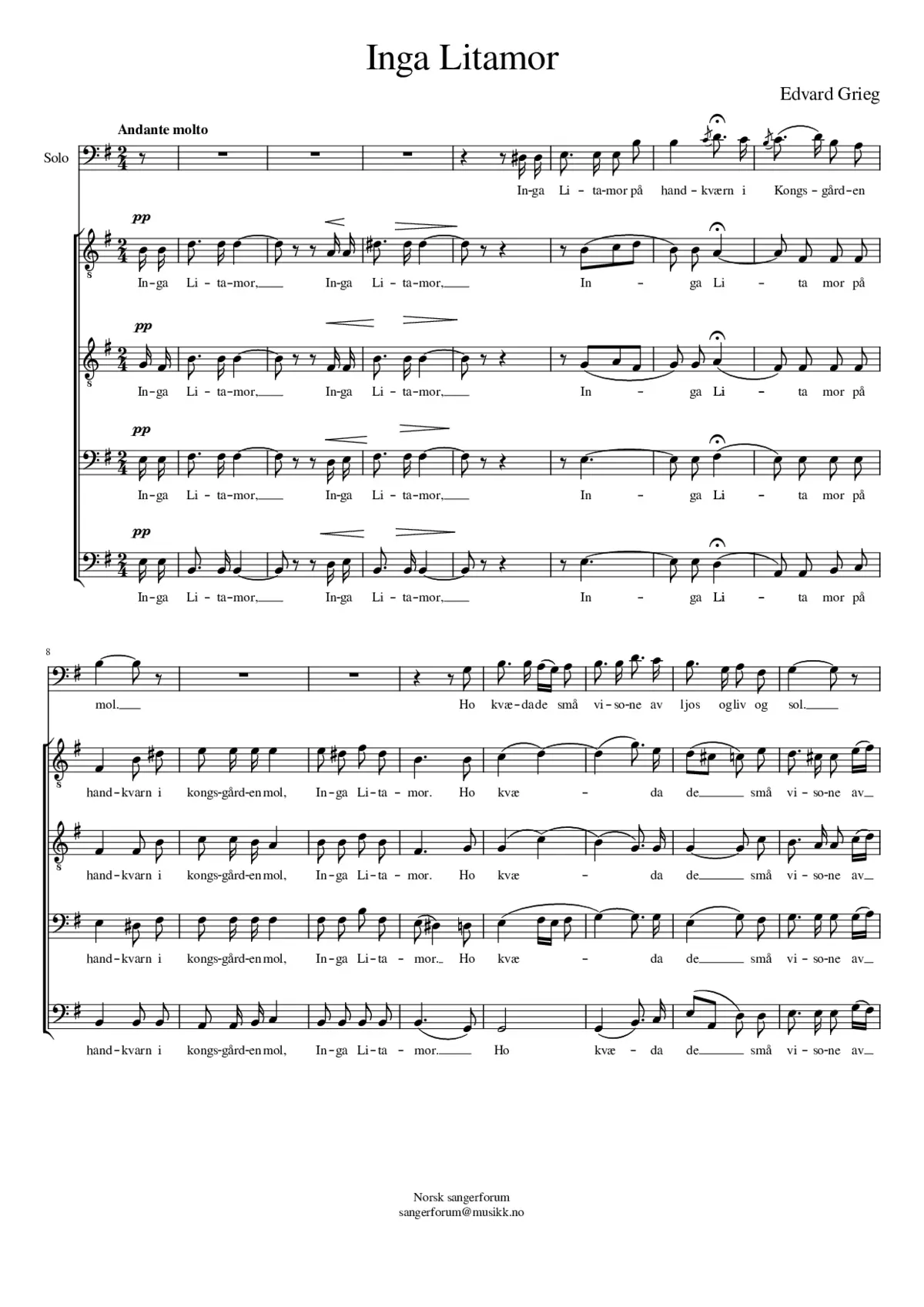 Inga Litamor - Page 1