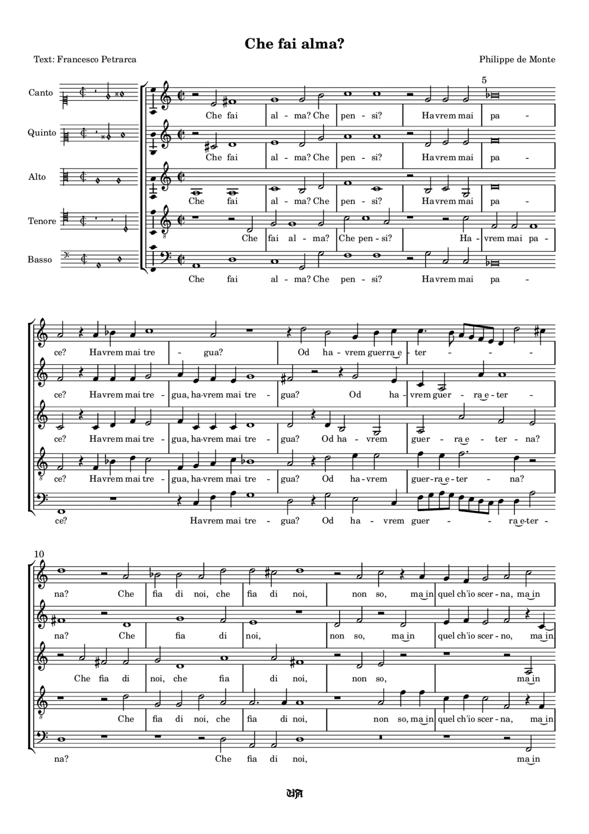 Che fai alma - Page 1