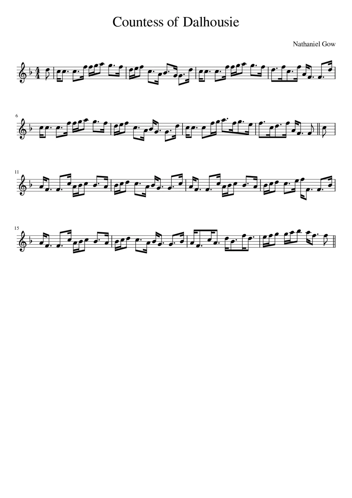 Countess of Dalhousie - Page 1