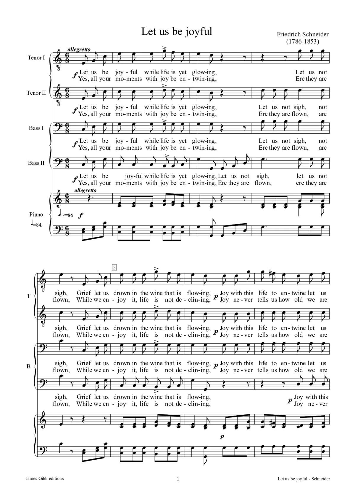 Let us be joyful - Page 1