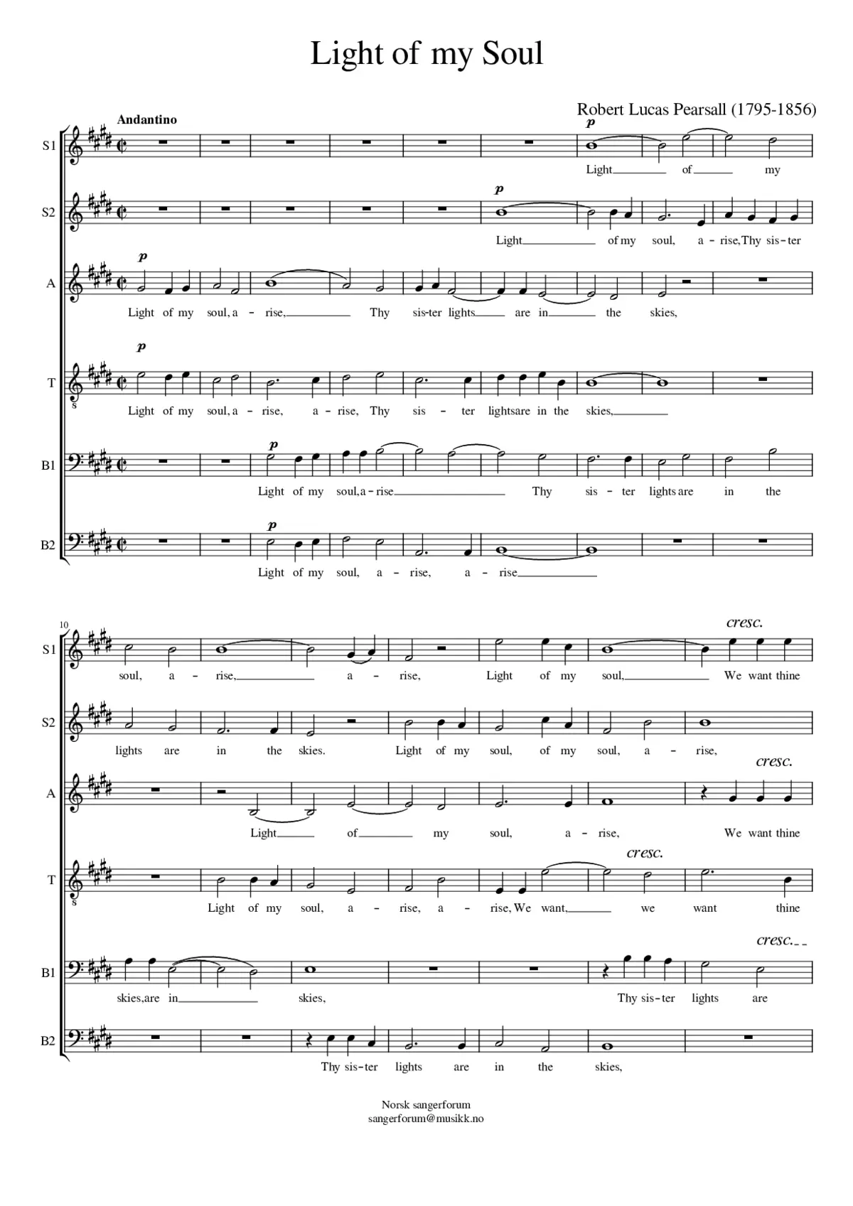 Light of my soul - Page 1