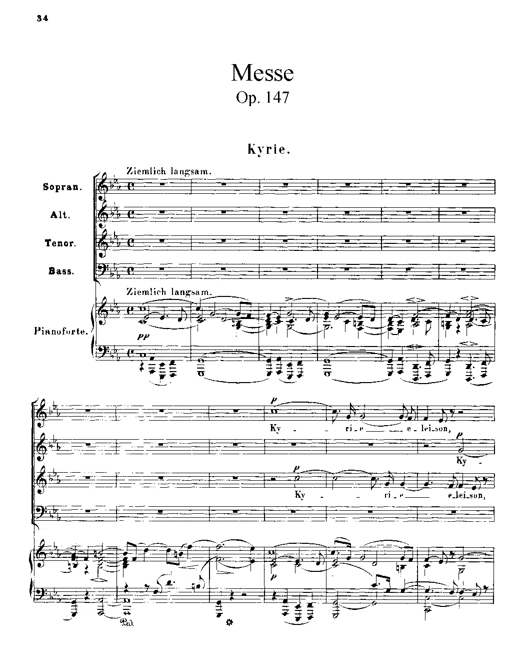 Messe C-Moll - Page 1
