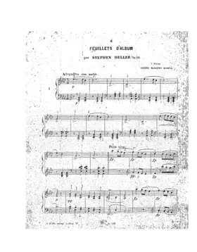 Feuillets d'album