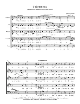 Tui sunt coeli, Op. 2, No. 1