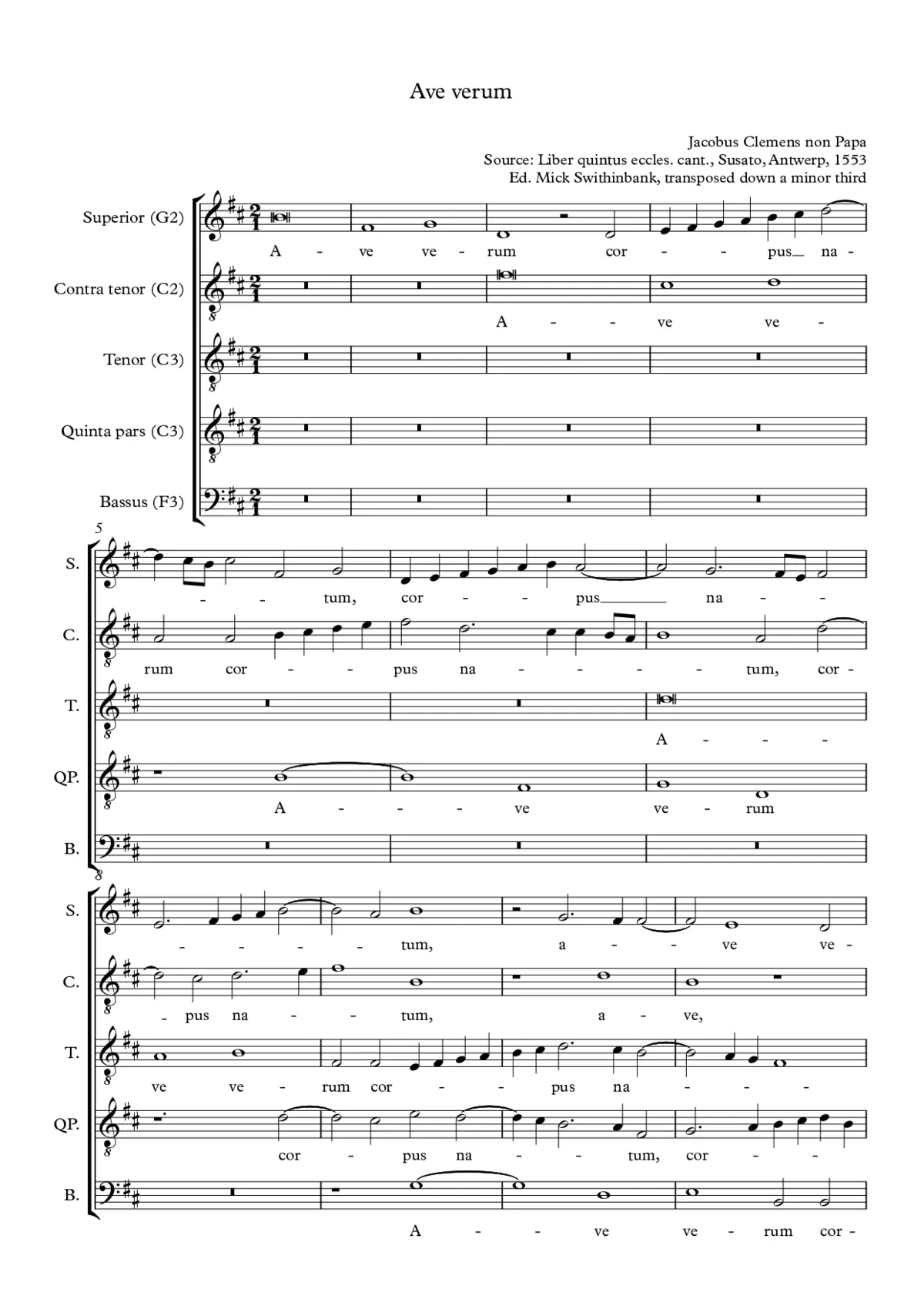 Ave verum - Page 1