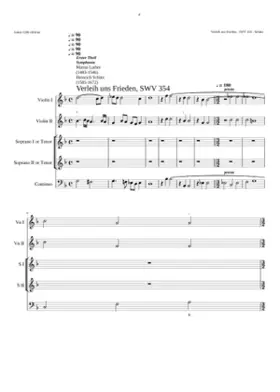 Verleih uns Frieden SWV 354