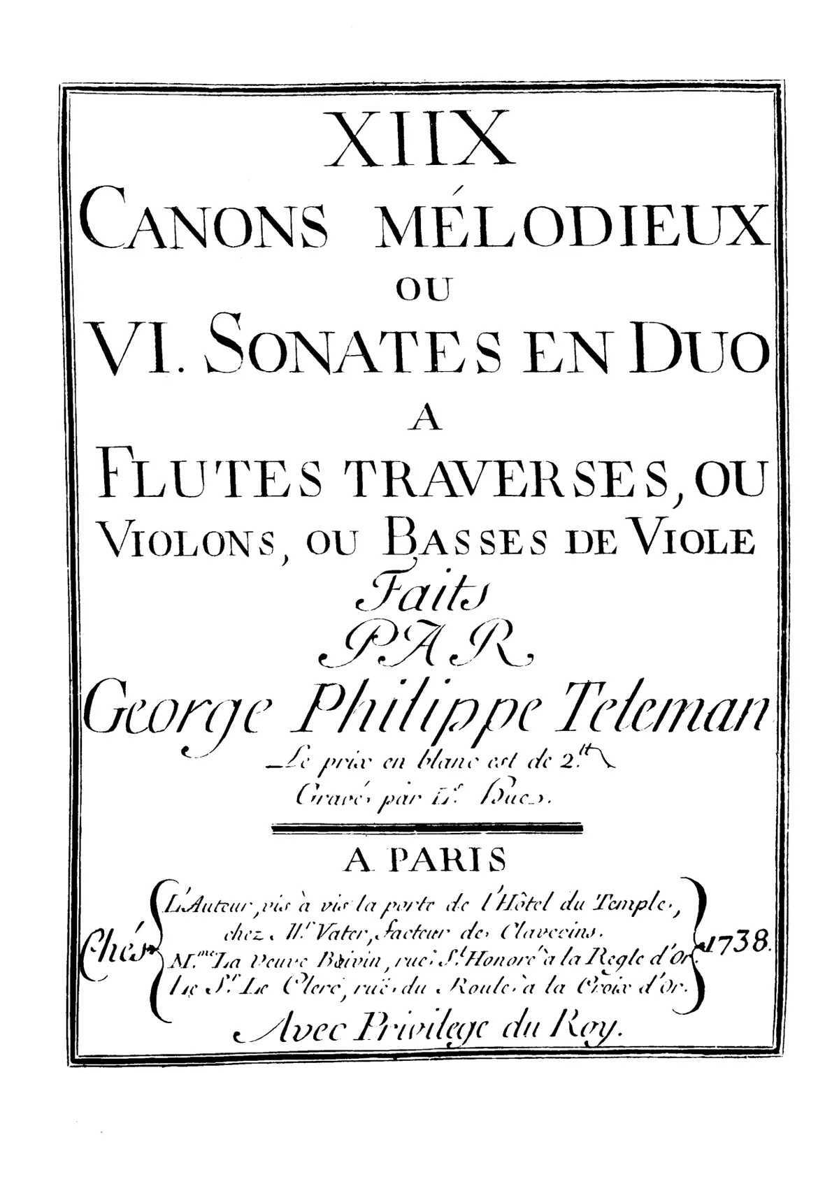18 Canons Mélodieux - Page 1