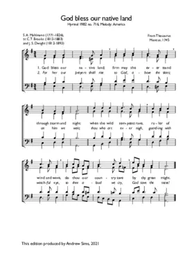 God bless our native land