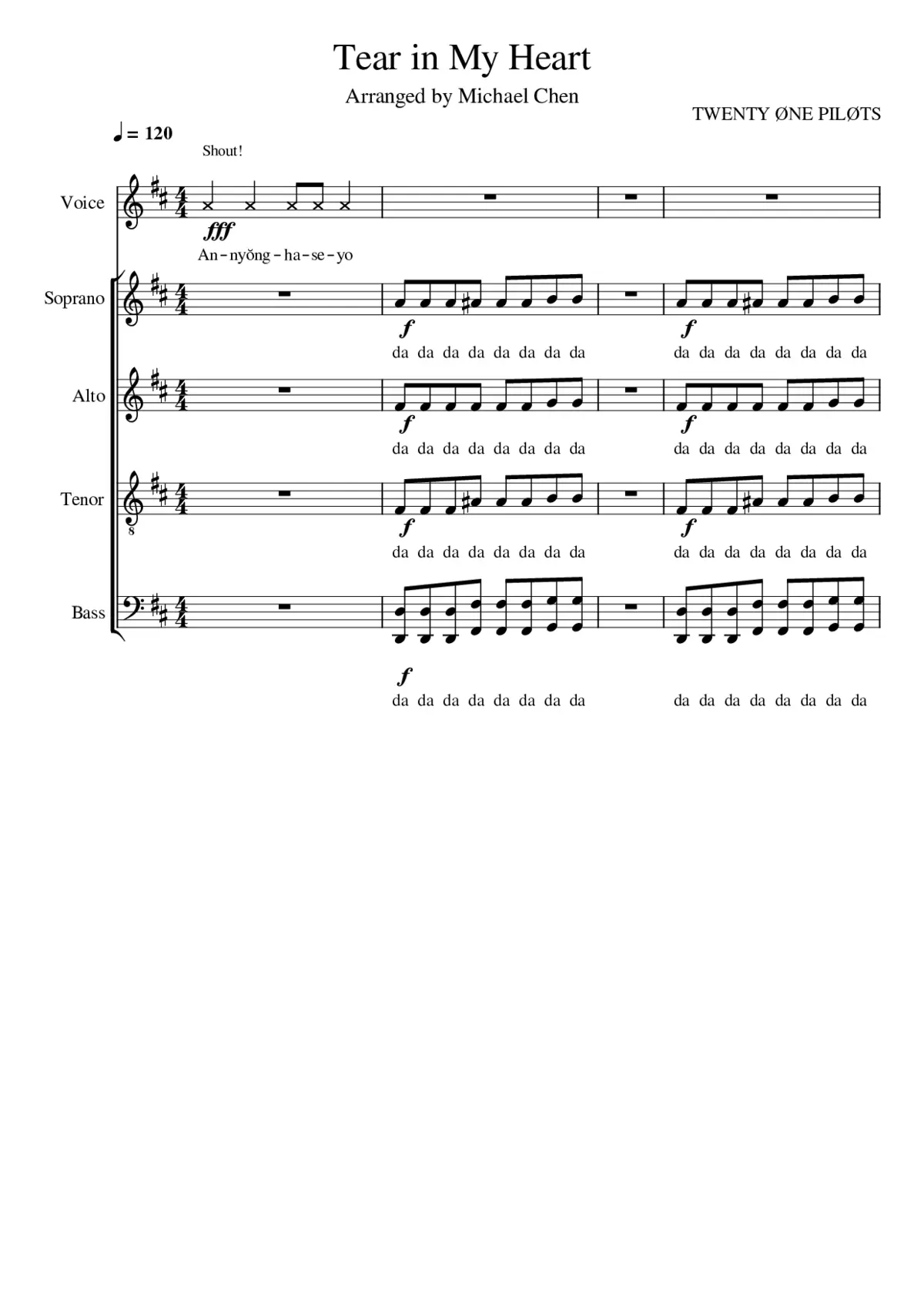 tear in my heart - Page 1