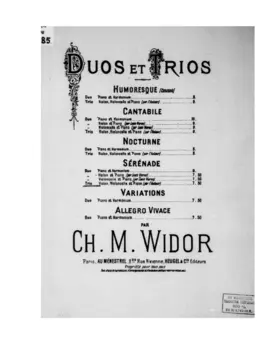 Quatre Pièces en Trio