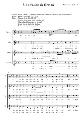 Si ie n'avois de fermeté