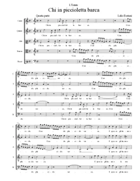 Chi in piciolletta barca