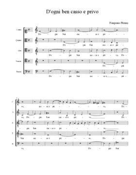 D'ogni ben casso e privo