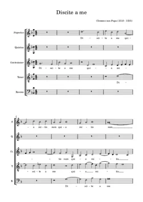 Discite a me quia mitis sum