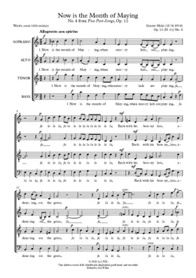 Now is the month of Maying