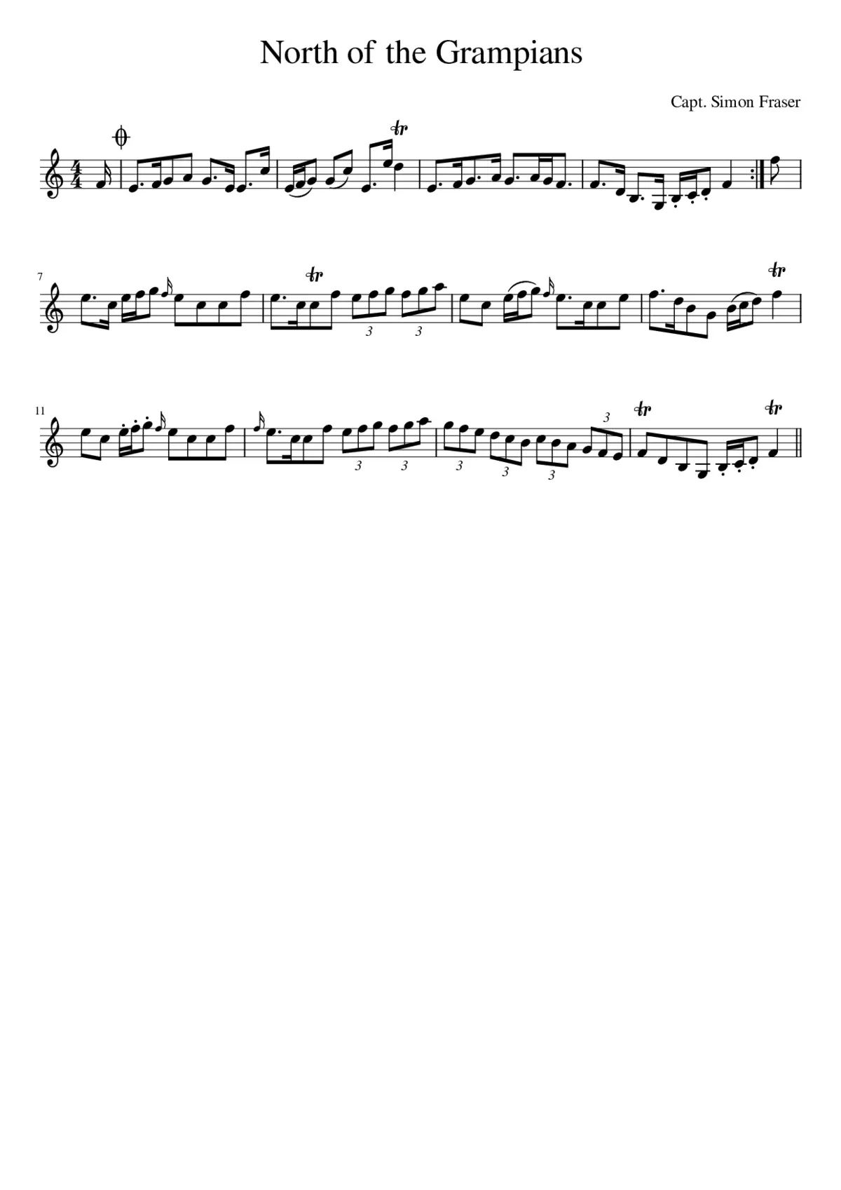 North of the Grampians - Page 1