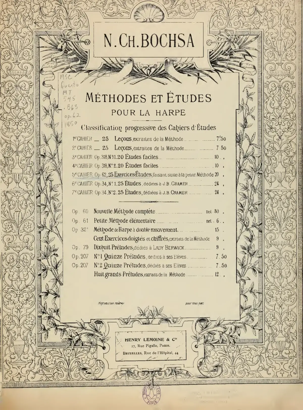 25 Exercices-études - Page 1